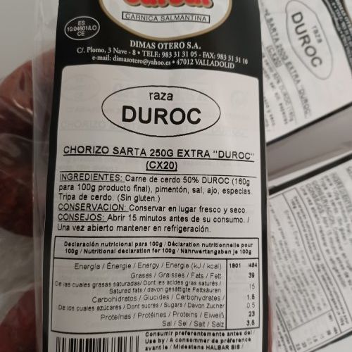 Longaniza – Chorizo Sarta Extra ‘Duroc’